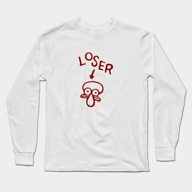 L O S E R Long Sleeve T-Shirt by AniMagix101